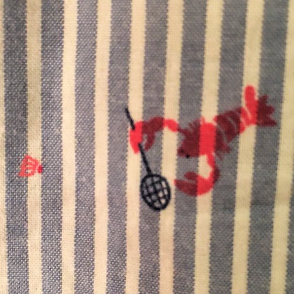 OSHKOSH Button Front Lobsters Play Badminton Shirt - Picture 14 of 14